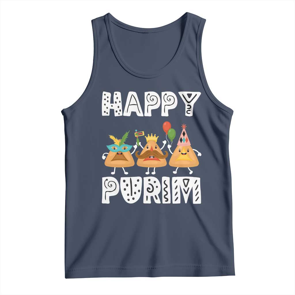 Happy Purim Funny Hamantash Tank Top