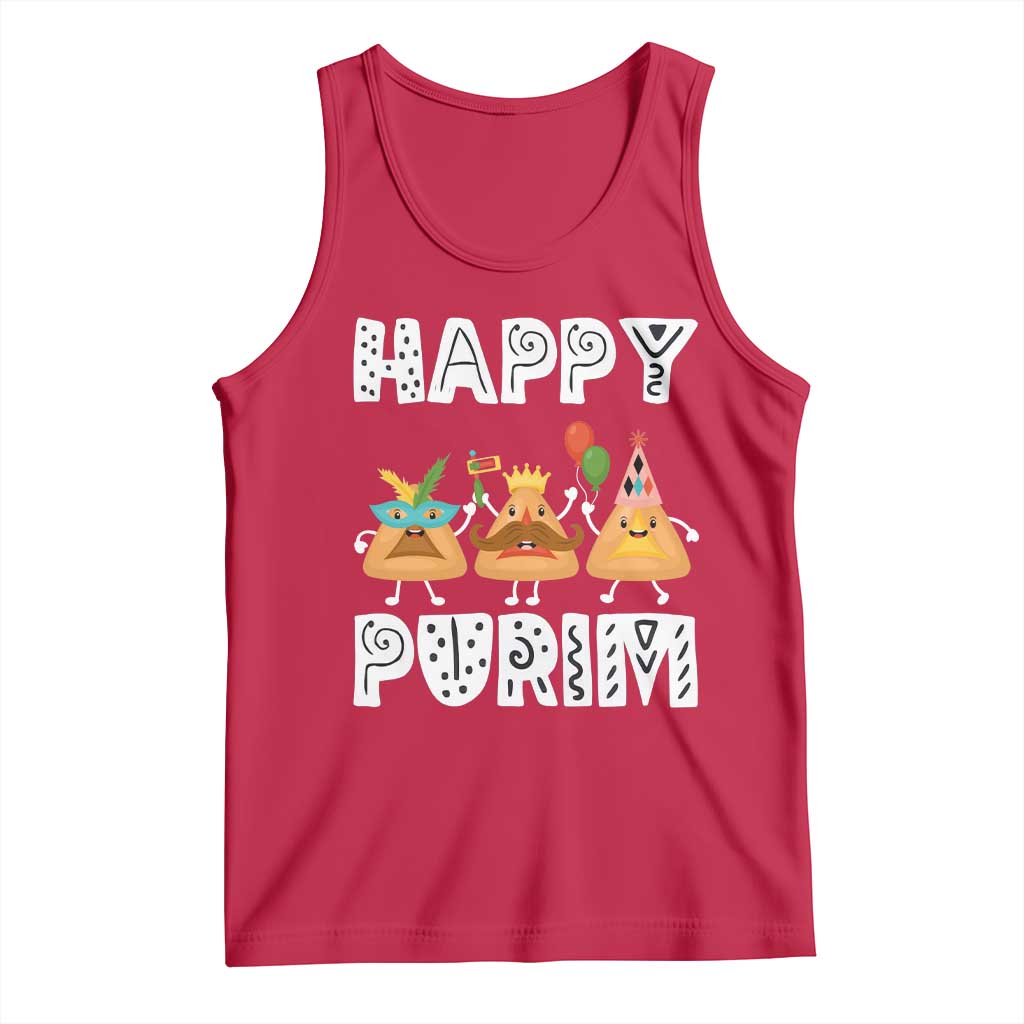 Happy Purim Funny Hamantash Tank Top