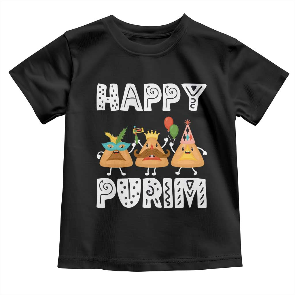 Happy Purim Funny Hamantash Toddler T Shirt