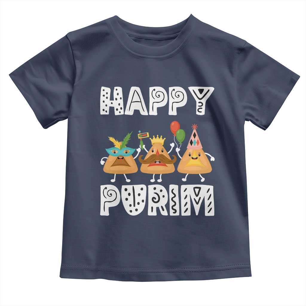 Happy Purim Funny Hamantash Toddler T Shirt