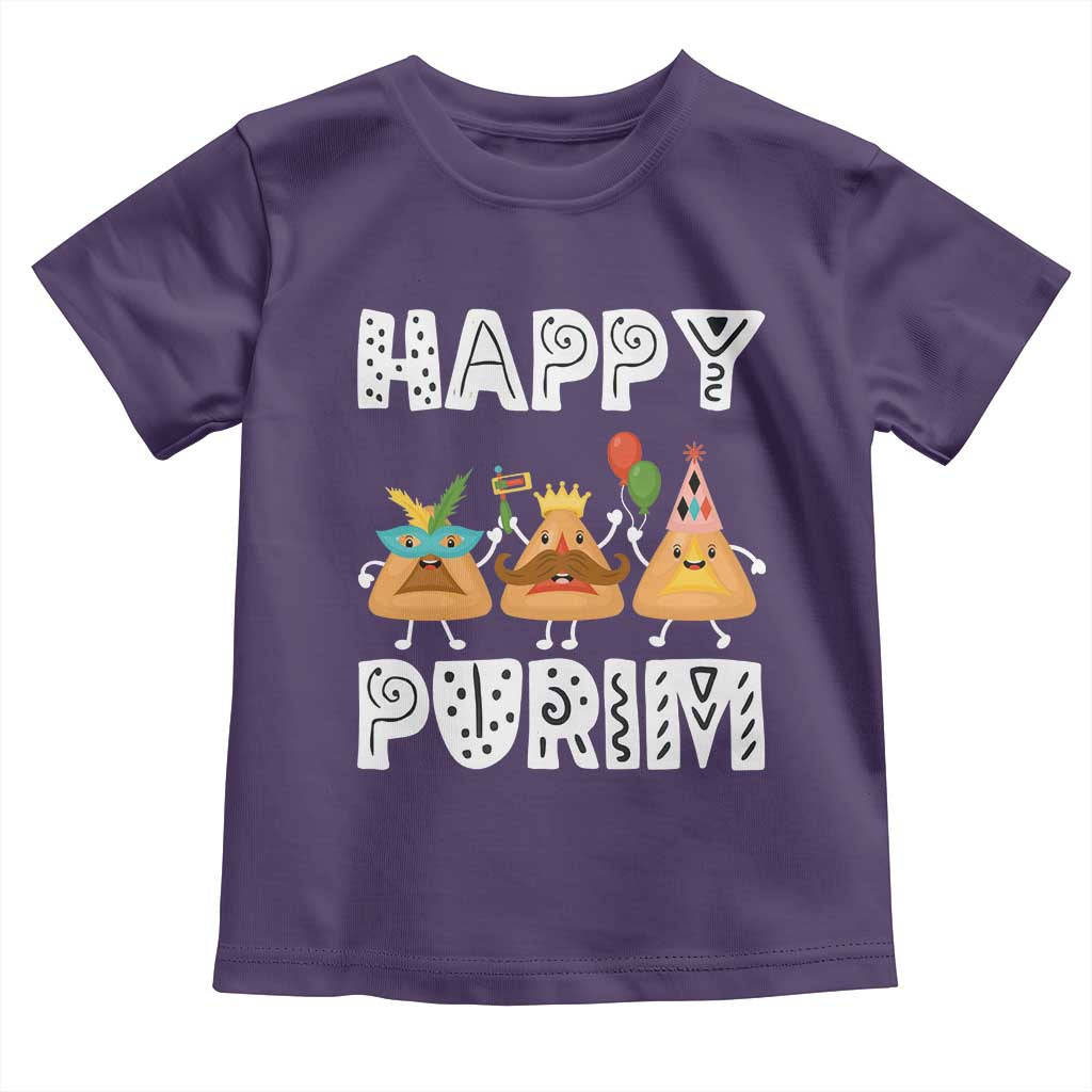Happy Purim Funny Hamantash Toddler T Shirt