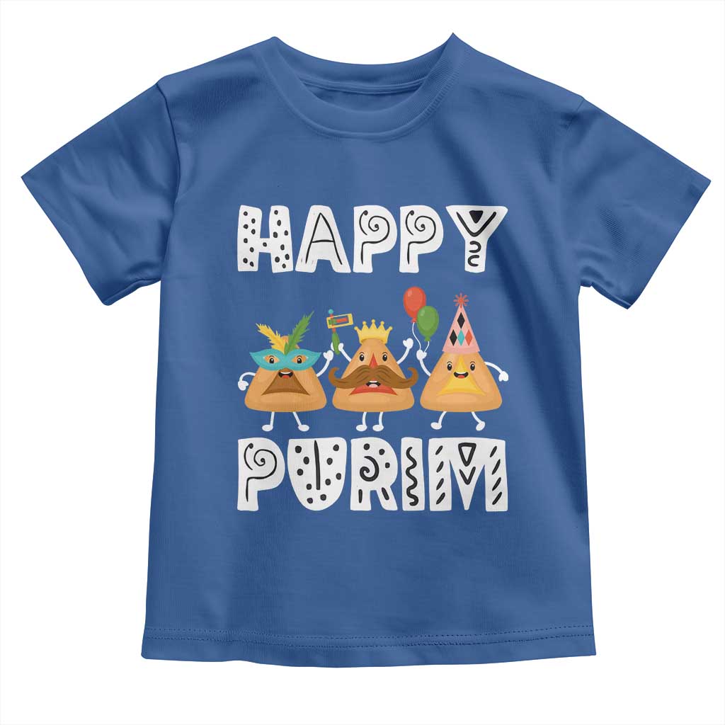 Happy Purim Funny Hamantash Toddler T Shirt