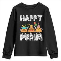 Happy Purim Funny Hamantash Youth Sweatshirt