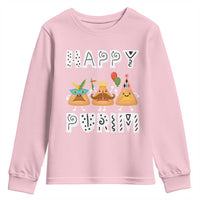 Happy Purim Funny Hamantash Youth Sweatshirt