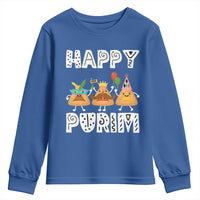 Happy Purim Funny Hamantash Youth Sweatshirt
