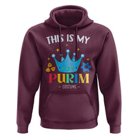 Funny Jewish This Is My Purim Costume Hoodie