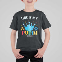 Funny Jewish This Is My Purim Costume T Shirt For Kid