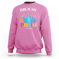 Funny Jewish This Is My Purim Costume Sweatshirt