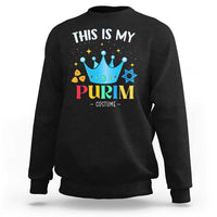 Funny Jewish This Is My Purim Costume Sweatshirt