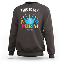 Funny Jewish This Is My Purim Costume Sweatshirt