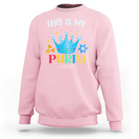 Funny Jewish This Is My Purim Costume Sweatshirt