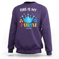 Funny Jewish This Is My Purim Costume Sweatshirt