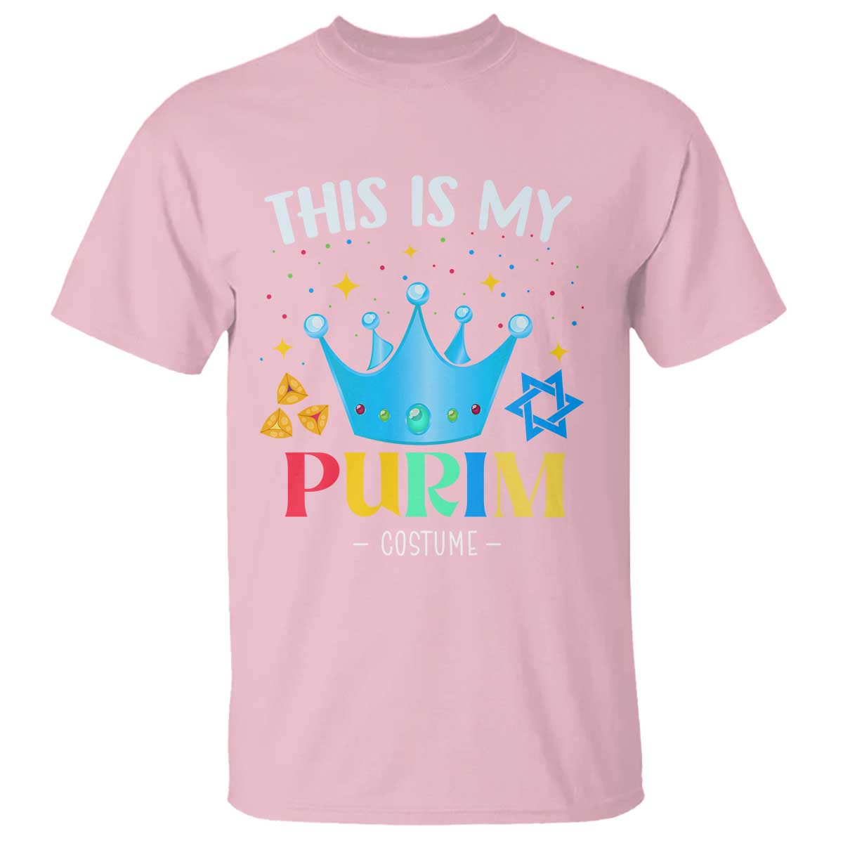 Funny Jewish This Is My Purim Costume T Shirt