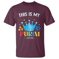 Funny Jewish This Is My Purim Costume T Shirt
