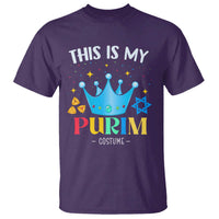 Funny Jewish This Is My Purim Costume T Shirt