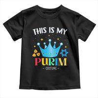 Funny Jewish This Is My Purim Costume Toddler T Shirt