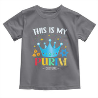 Funny Jewish This Is My Purim Costume Toddler T Shirt