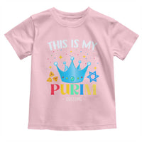 Funny Jewish This Is My Purim Costume Toddler T Shirt