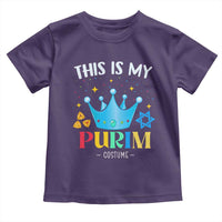 Funny Jewish This Is My Purim Costume Toddler T Shirt