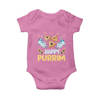 Purim Cat Baby Onesie Happy Purrim Hamantash Jewish Star of David