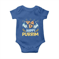 Purim Cat Baby Onesie Happy Purrim Hamantash Jewish Star of David