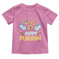 Purim Cat Toddler T Shirt Happy Purrim Hamantash Jewish Star of David