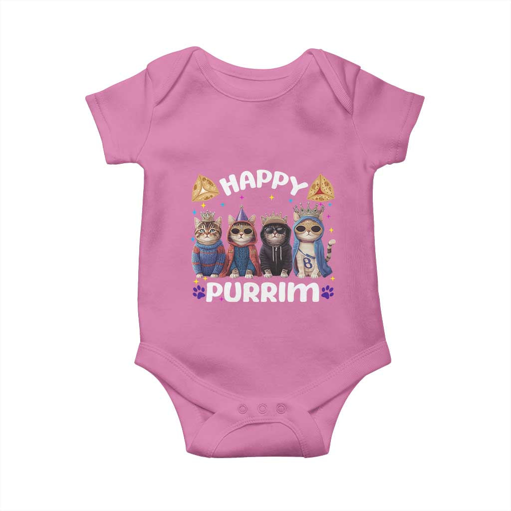 Purim Cat Baby Onesie Happy Purrim Hamantash Cute Cat Costume