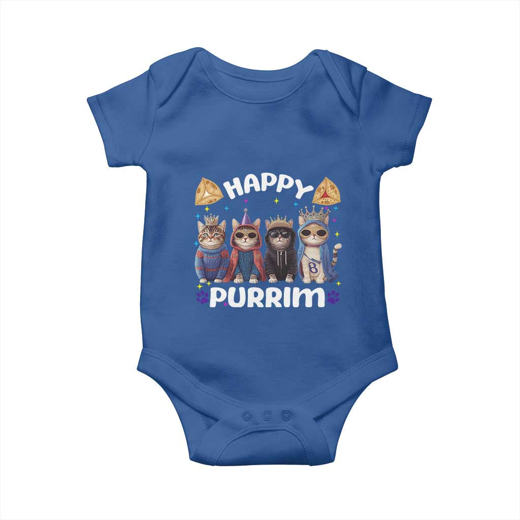 Purim Cat Baby Onesie Happy Purrim Hamantash Cute Cat Costume