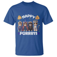 Purim Cat T Shirt Happy Purrim Hamantash Cute Cat Costume