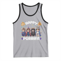Purim Cat Tank Top Happy Purrim Hamantash Cute Cat Costume
