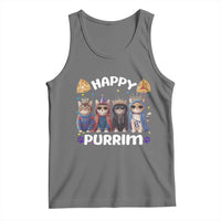 Purim Cat Tank Top Happy Purrim Hamantash Cute Cat Costume