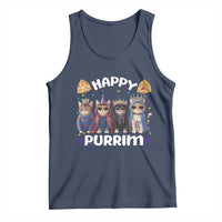 Purim Cat Tank Top Happy Purrim Hamantash Cute Cat Costume