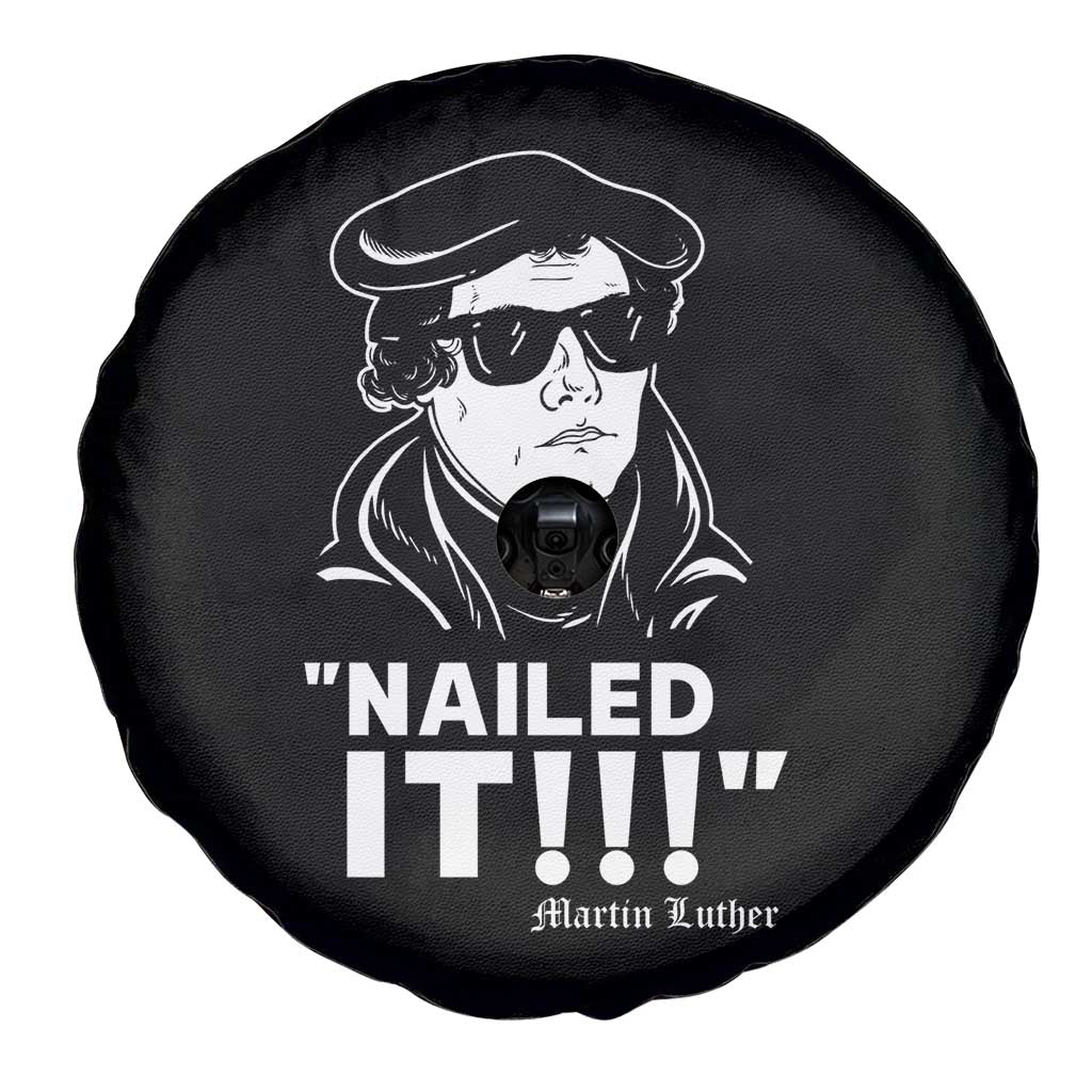 Funny Martin Luther Nailed It Spare Tire Cover