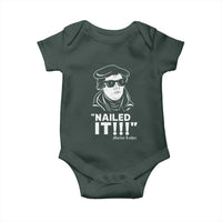 Funny Martin Luther Nailed It Baby Onesie