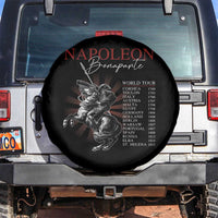 Funny History Lover Spare Tire Cover Napoleon Bonaparte World Tour