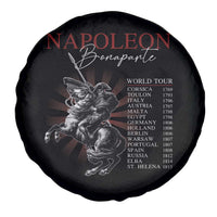 Funny History Lover Spare Tire Cover Napoleon Bonaparte World Tour