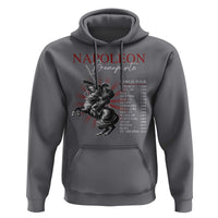 Funny History Lover Hoodie Napoleon Bonaparte World Tour