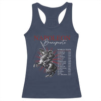 Funny History Lover Racerback Tank Top Napoleon Bonaparte World Tour