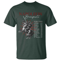 Funny History Lover T Shirt Napoleon Bonaparte World Tour