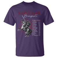 Funny History Lover T Shirt Napoleon Bonaparte World Tour