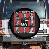 Strong Historical Women Spare Tire Cover Don't Believe Me Just Watch