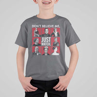 Strong Historical Women T Shirt For Kid Don't Believe Me Just Watch