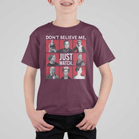 Strong Historical Women T Shirt For Kid Don't Believe Me Just Watch