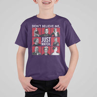 Strong Historical Women T Shirt For Kid Don't Believe Me Just Watch