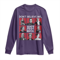 Strong Historical Women Long Sleeve Shirt Don't Believe Me Just Watch