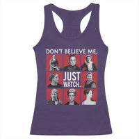 Strong Historical Women Racerback Tank Top Don't Believe Me Just Watch