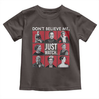 Strong Historical Women Toddler T Shirt Don't Believe Me Just Watch
