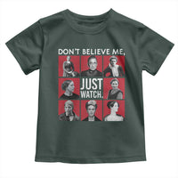 Strong Historical Women Toddler T Shirt Don't Believe Me Just Watch