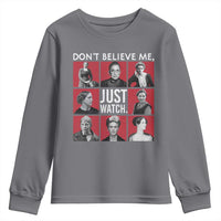 Strong Historical Women Youth Sweatshirt Don't Believe Me Just Watch