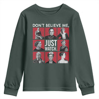 Strong Historical Women Youth Sweatshirt Don't Believe Me Just Watch